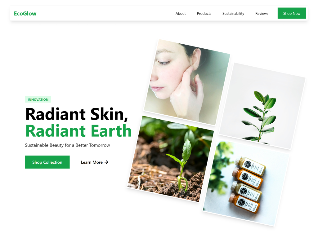 Eco Product Landing Page
